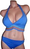 La Blanca by Rod Beattie Bikini Halter Style Top Swimwear Set
