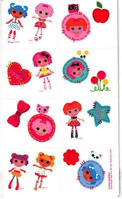 LALALOOPSY -16 Temporary Tattoos/TV & Movie Characters, Party Favors