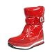 RUBBER DUCK ラバーダック SPORTY SNOW JOGGERS SHINY PU スノーブーツスニーカー SSPW-221 レッド