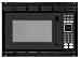 Advent MW912BWDK Black Built-in Microwave Oven, 0.9 cu.ft. capacity, 900 watts of cooking power and 10 adjustable power levels let you boil, reheat, defrost and more, with Wide Trim Kit