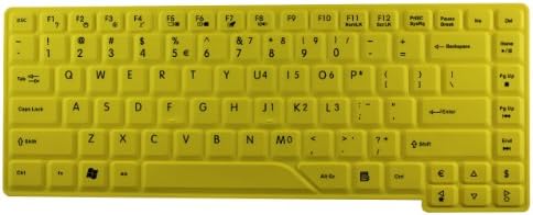 Silicone Keyboard Protector Cover Skin for Acer Aspire 4920 4930 4937 5520 5530G 5920 5930G US Layout Laptop Yellow