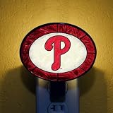 Art-Glass Nightlight-Phillies