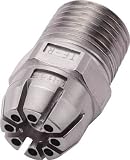 TRUSCO いけうち ラウンド型エアーノズル SUS316L製 1/8オス Φ0.8 18MTFR8008S316LIN