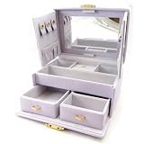 Coffret &agrave; Bijoux "Symphonie" lilas