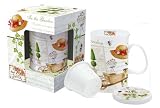Nuova R2S - 316GARD - Coffret Tisanière Jardin - Porcelaine