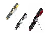 C8 A99 Golf Golf Practice Stand Bag Range Sunday Carry Grey or Yellow