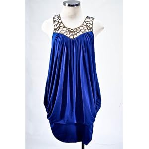 BCBGMAXAZRIA Ink Sleeveless Sequin Scoop Neck Cut Out Drape Dress $318