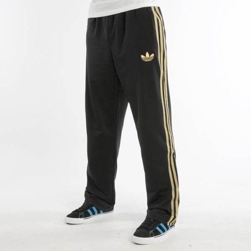 Adidas Herren Trainingshose ADI FB, black/metallic gold, XXL, X41214