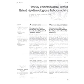 Weekly Epidemiological Record by