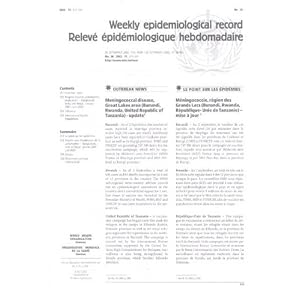 Weekly Epidemiological Record by 