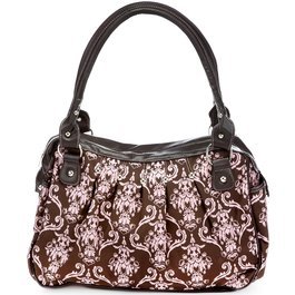 Baby Essentials Brown & Pink Victorian Print Bag 41vV8kgQWQL. SL500 Baby Essentials Brown & Pink Victorian Print Bag