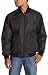 Sean John Men's Reversible Nylon Aviator Jacket, Black, Medium