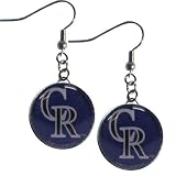 MLB Colorado Rockies Charm Dangle Earrings