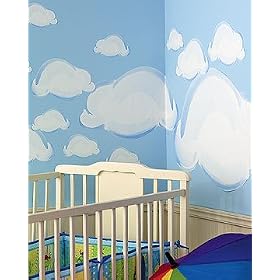 McCall Wallies Murals Clouds W15206, 1 Item(s) Order by Wallies