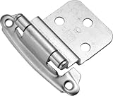 Belwith P243-CLX Cabinet Hardware Hinges, SELF-CLOSING, 3/8 OFFSET (PAIR)