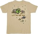 Sesame Street Talk Trash Oscar Khaki T-shirt Tee