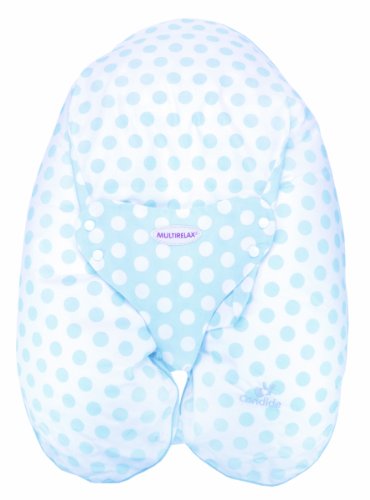 Candide 683131 Multirelaxkissen Polybaumwolle blau/wei&szlig; gepunktet Preisvergleich