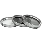 43mm Merkury Optics 3-Piece High Resolution Filter Set (UV, F-DL, PL) with Carrying Case