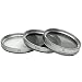 Photo : 43mm Merkury Optics 3-Piece High Resolution Filter Set (UV, F-DL, PL) with Carrying Case