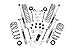 Rough Country 3.25" Lift Kit Compatible w/ 1997-2002 Jeep Wrangler TJ 4-cyl w/ N3 Shocks Suspension System 641.20