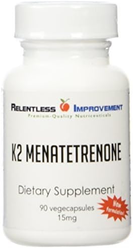 Vitamin K2 Menatetrenone Mk-4 by Relentless Improvement