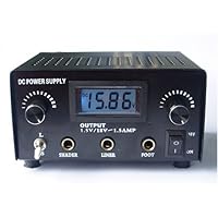 Dual Voltage Power Supply for Tattoo Machine (Run Both Shader and Liner on Thier Own Custom Settings)