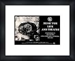 LAIBACH Music For Life And Theatre - Framed Original Advert