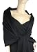 Pashmina/Silk Wrap Black