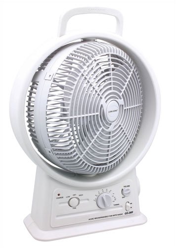 Rechargeable Oscillating Fan