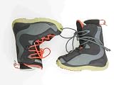 Used Salomon Talapus Black Snowboard Boots Kid's 4