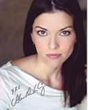 AUTOGRAPH 8X10 PHOTO OF ALANA DE LA GARZA