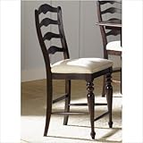 River Street Formal Dining Counter Height Chair in Distressed Burgundy Spic ....