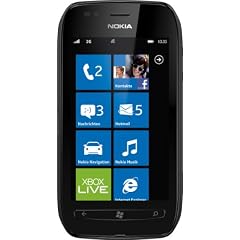 Nokia Lumia 710 Smartphone (9,4 cm (3,7 Zoll) Touchscreen, 5 Megapixel Kamera, Windows Phone Mango OS) schwarz
