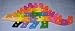 Educational Wooden Dinosaur Puzzle - ABCs & 123s