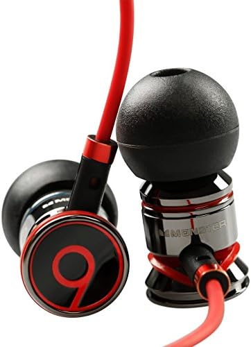 Special sound electronic For Apple Beats MONSTER iBeats By Dr. Dre high-performance In-Ear Headphones with controlTalk(+/-)(BLACK)