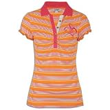 Southpole Lurex Yarn Dyed Stripe Polo W/Puff Slv -