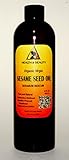 Sesame Oil Unrefined Organic Carrier Expeller Pressed Pure 24 oz