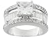 4.92CTW BELLA LUCE DIAMOND SIMULANT STERLING SILVER RING