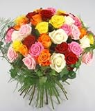 Click for more about Prestige Fifty Assorted Roses - Post-a-Rose.