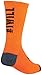 Under Armour Mens # i Will Crew, Blazeorange/black, Large