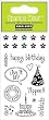 Live It Up Sparkle Clear Stamps (Hero Arts) CL174