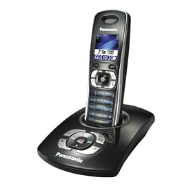 Panasonic KXTG8321EB Colour DECT Single With Answer Machine - Black