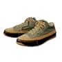 Canvas-and-leather Minimalist Shoe / Canvas And Leather Minimalist Shoe, Melon, 8