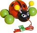 Baby Ladybug Pull Toy