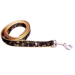Large Camouflage Dog Leash - Nylon Webbing: 1