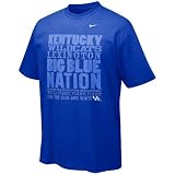 Nike Kentucky Wildcats Royal Blue Print Plate T-shirt