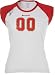 Search : Tampa Bay Buccaneers Women's Red/White On Edge Cropped Sleeve Tee