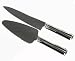 Huang Clear Acrylic Cake Knife and Server