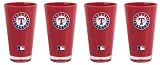 MLB Texas Rangers 20-Ounce Insulated Tumbler 4 Pack