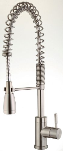 Schon SC415SS Pre-Rinse Kitchen Faucet, Stainless Steel